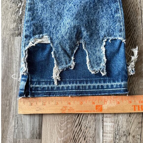 Wrangler Fender Bootcut Jeans 28x32 Double Fly Zipper Pocketless Destressed NEW - Picture 12 of 12